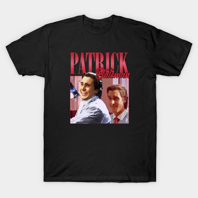 American Psycho Flag T-Shirt by Visionary Canvas